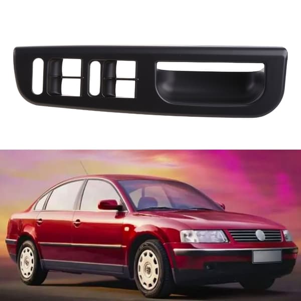 Sort Master Vindueskontakt Kontrolpanel Trimramme til Passat Jetta Golf MK4
