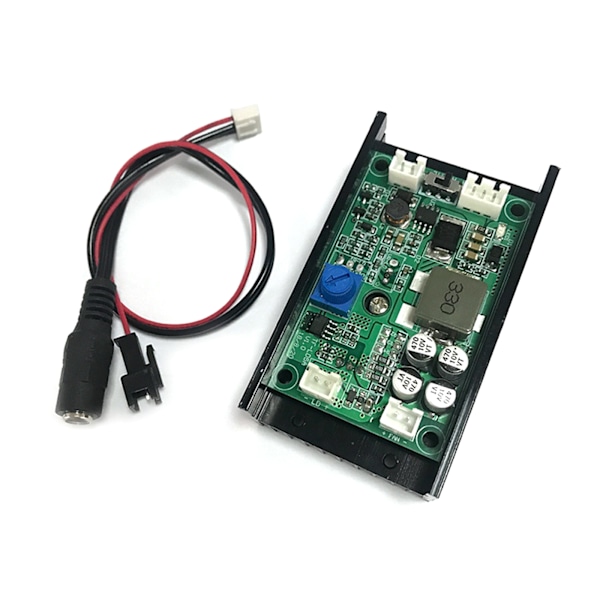 Slitstark 15W 450nm 15000mw Blå Laser- Drivmodul med TTL-Modulering för Laser-Graveringsmaskin DIY