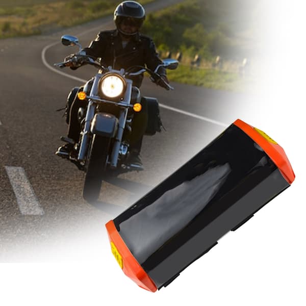 Justerbart motorcykelstyre Bröststöd Bekväm Långdistanskörning Orange