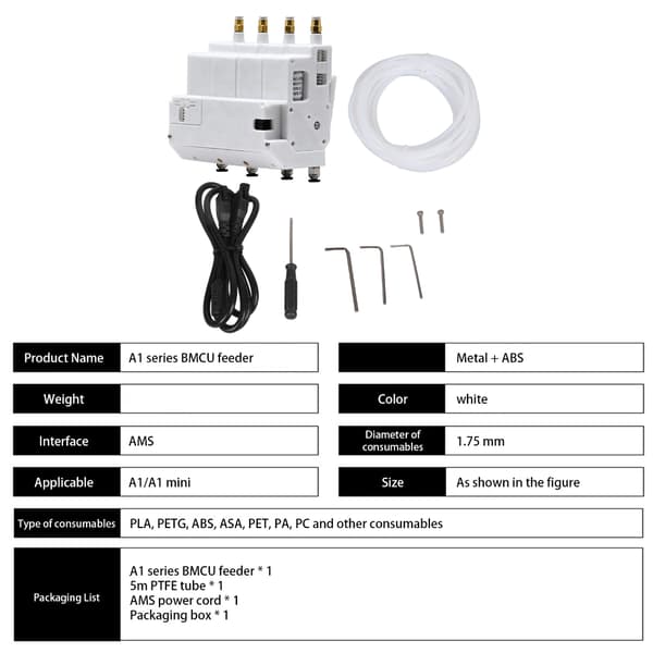 Buffer Modul til 3D Printer Tovejs Sensorisk Flerfarvet Print