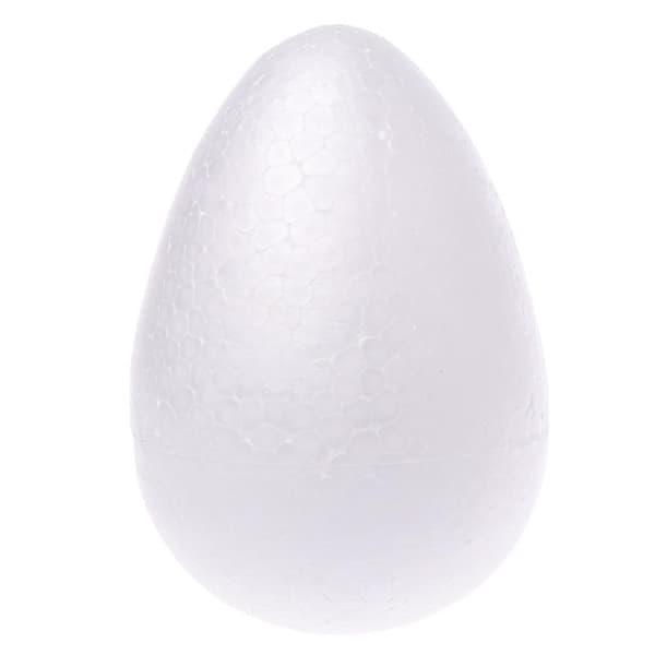 Äggboll Modellering Polystyren Styrofoam Foam För DIY Påsk Julklappar Del 12cm