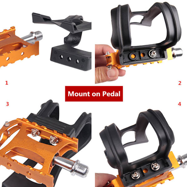 Justerbar cykling landsvägscykel pedal tå klämma rem Bälte Cykel pedal sko sele Cykelskor Fodral Hållare Band Strip