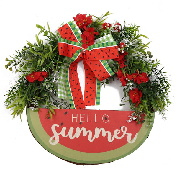 Hello Summer Vesimeloni Seppele Keinotekoinen Hedelmä Ripustettava Koriste