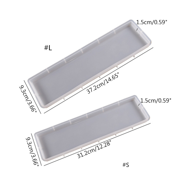 Tangentbordshandledsstöd Epoxihartsform DIY-Tangentbordshandledsstöd Silikonform S