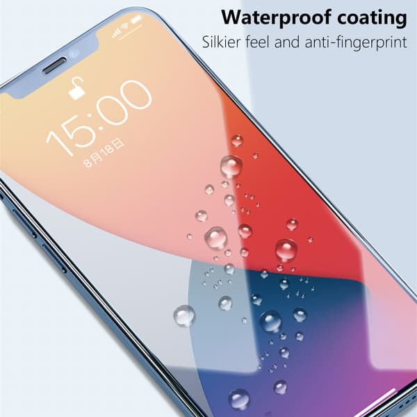 Splittersäkert skärmskydd i härdat glas för Phone 15