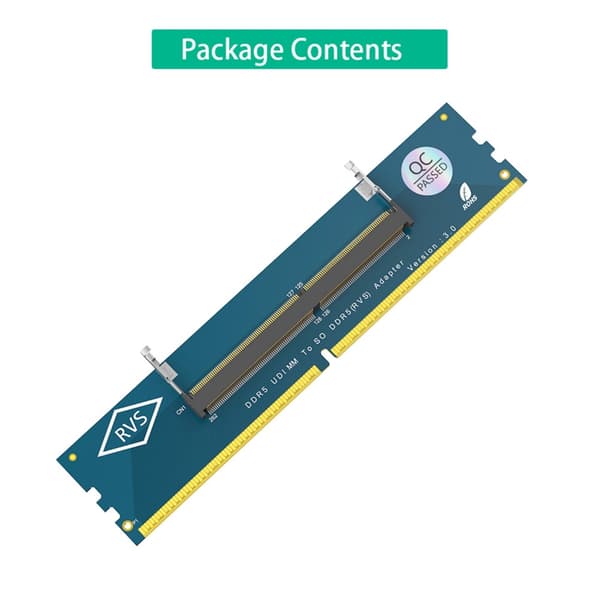 Laptop DDR5 Minne SO-DIMM til PC Stasjonær DIMM Utvidelseskort Adapter