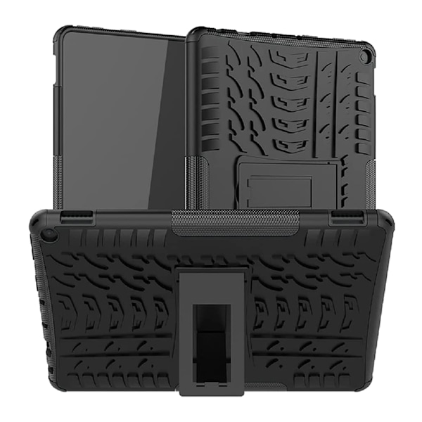 10.1\" Skal för Fire HD- 10/10 Plus 2021 Kraftigt Robust Helkropps Hybrid Stötsäkert Fallskydd för Skyddsskal för