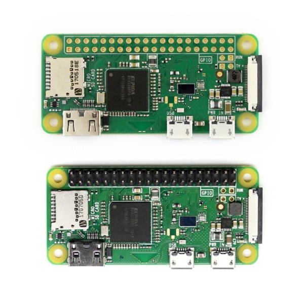 Kompakt för Raspberry Pi Zero W/WH WiFi Bluetooth utvecklingskort med trådlös anslutning för gör-det-själv-projekt A