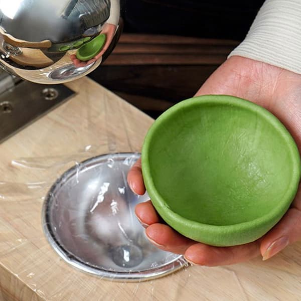 DIY Dumpling Skin Artifact Mould Manuell Degpressform Enhet Köksredskap