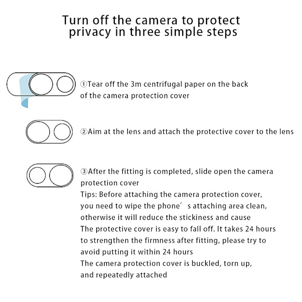 6x Webcam Privacy Covers Anti-Hacker Protective Patch Camera Xmas Style Anti-Peeping Skyddsreglage för telefonsurfplatta A