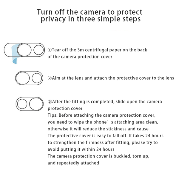 6x Webcam Privacy Covers Anti-Hacker Protective Patch Camera Xmas Style Anti-Peeping Skyddsreglage för telefonsurfplatta C