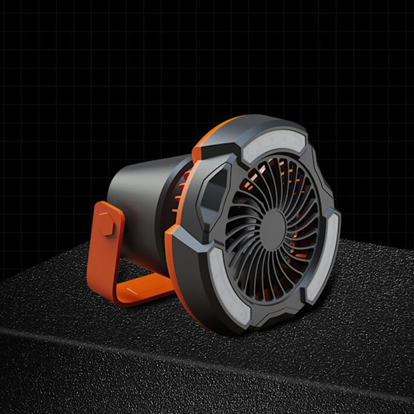 USB Ventilator Bordventilator Campingventilator med 3 Vindhastigheder til Udendørsentusiaster