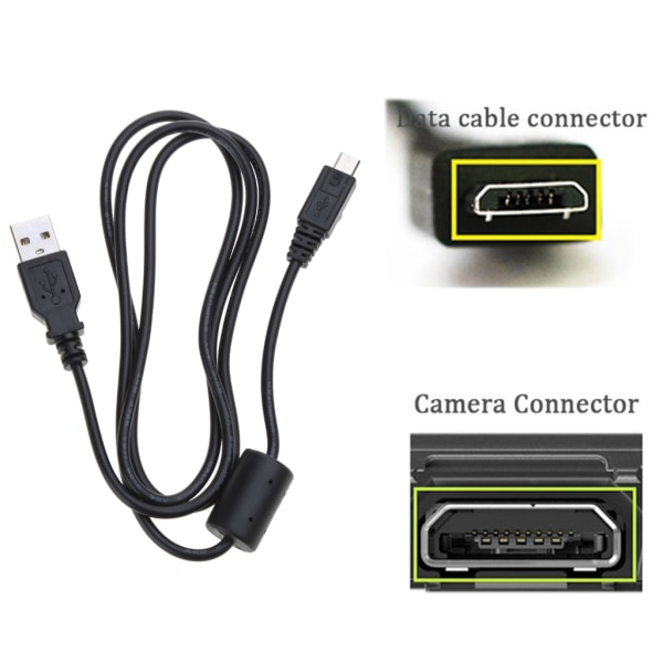 Höghastighets USB3.0-kabel för DSLR-kameror IFC 600PC-kabel Bekväm och bärbar kameraladdningssladd