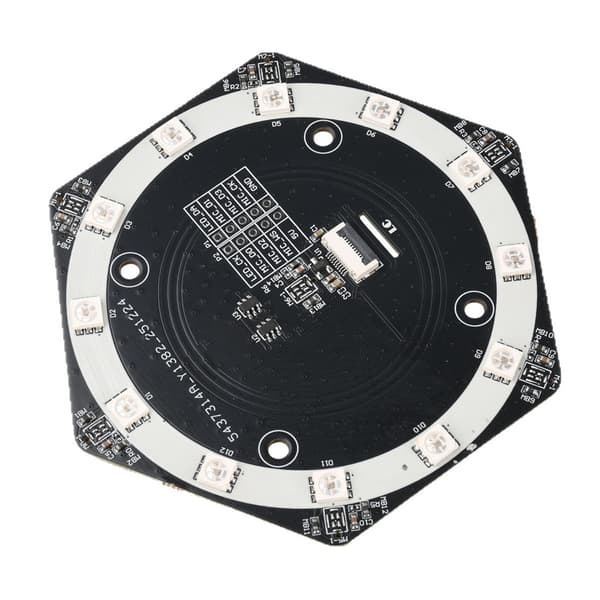 6+1 mikrofon-array-kort til I2S-baserede lydapplikationer og MCU-projekter