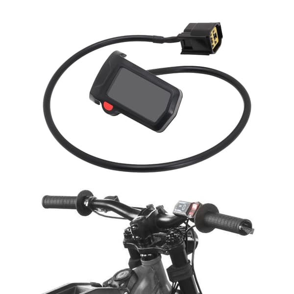 Motorcykel LED Display Speedometer Time Tæller Elektrisk Motocross Speedometer