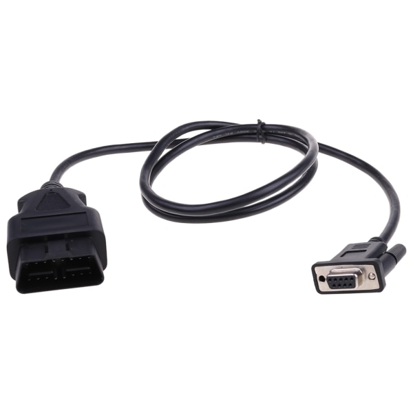 Universal OBD2 16Pin TO DB9 RS232 Adapter Linbana Auto Diagnostic Interface