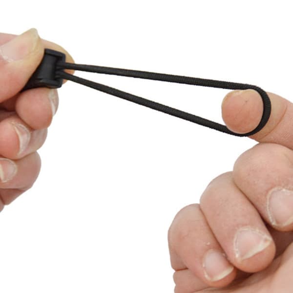 4 stk. dykkeslangeholder tauklips holder elastisk strikk erstatning