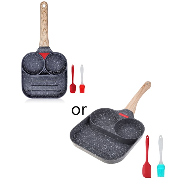 Paistinpannut All-in-one Aamiaispaistinpannu Paistinpannu ja Parilapannu Kotikeittiöön