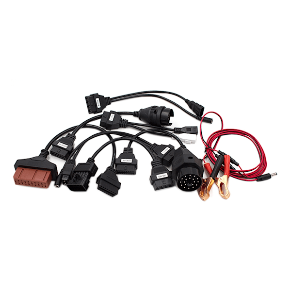 Komplett Set 8 Bilkabel Diagnostikkabel OBD-omvandlare Kabel för TCS CDP