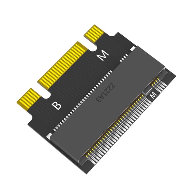 M.2 2230 til 2242 Forlængeradapter B+M Key NVME M-Key 2230 til 2242