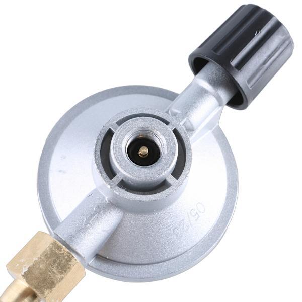 Justerbart flöde lågtrycks propanregulator camping gastankar adapter 37mbar
