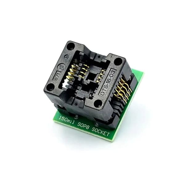 SOIC8 SOP8 Test Clip til EEPROM 93CXX 25CXX 24CXX Kredsløbsprogrammeringsadapter