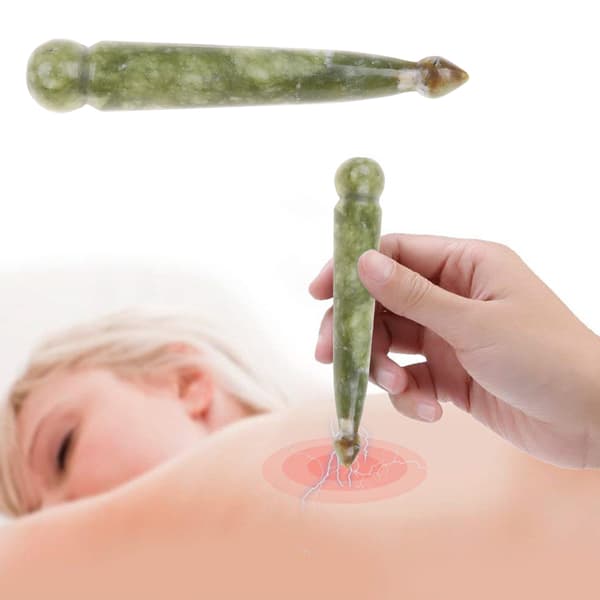 Akupressur Terapi Stav Gua Sha Skrabemassageværktøj Gave til Smertelindring