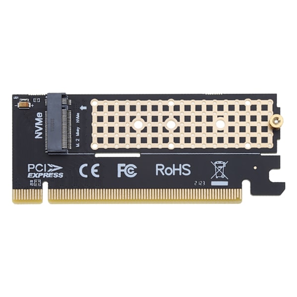 M2 til PCIE x16 Adapterkort Pci-e til m2 Konverter Riser NVMe SSD Adapter m2 M-Key PCI-Express 3.0 Understøtter 2230-2280