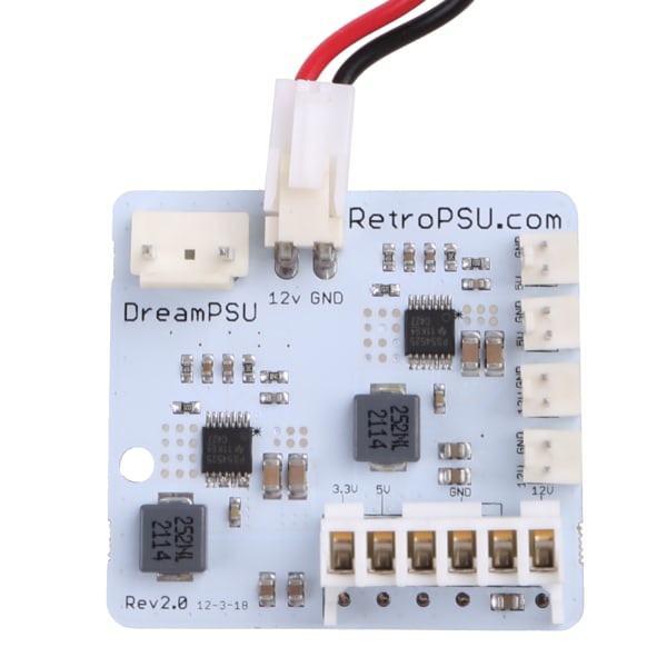DreamPSU Rev2.0 12V power Power för SEGA DreamCast Spelkonsol Ersättningsdel för Dream PSU