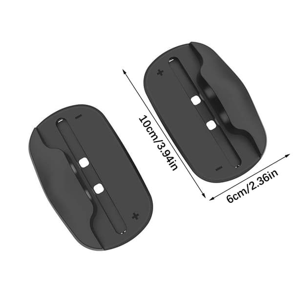 Ergonominen Mini-ohjainkotelo Ergonominen kahvateline ABS Switch2:lle Black - Black