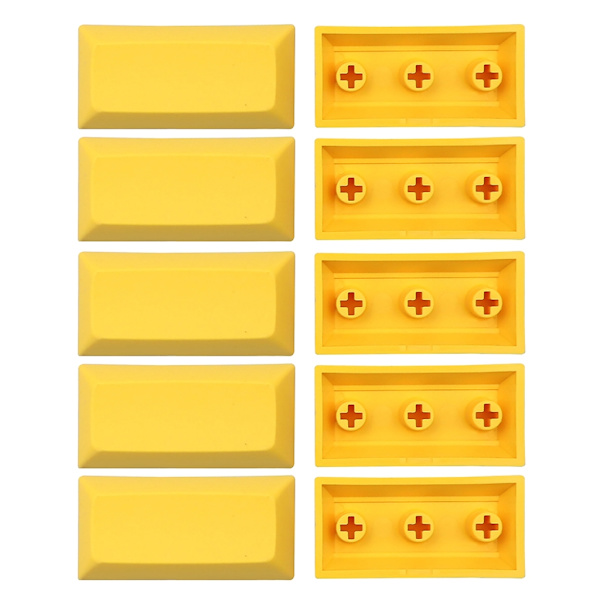 DSA 2U Tangentbordstangentuppsättning PBT Blank Tangentbordstangenter DSA Profil 2U Höjd Tangentbordstangentuppsättning För Mekaniskt Gamingtangentbord 10ST