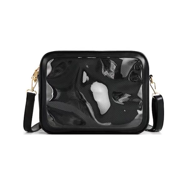Ita Messenger-väska för kvinnor, axelväska i japansk stil för damer, söt transparent crossbody-väska för flickor, studentväska för uniform