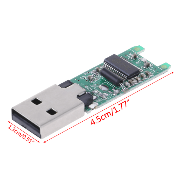 USB 2.0 eMMC-adapter eMCP 162 186 PCB-moderkort utan flashminne