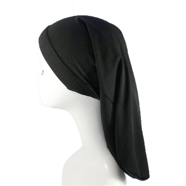 Bekväm hårinpackning turbanhatt för män efter dusch dreadlocks huvudomslag strumpor