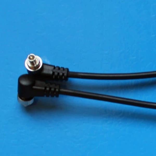 Professionelt fjederbelastet flashsynkroniseringskabel med fleksibel PVC-konstruktion