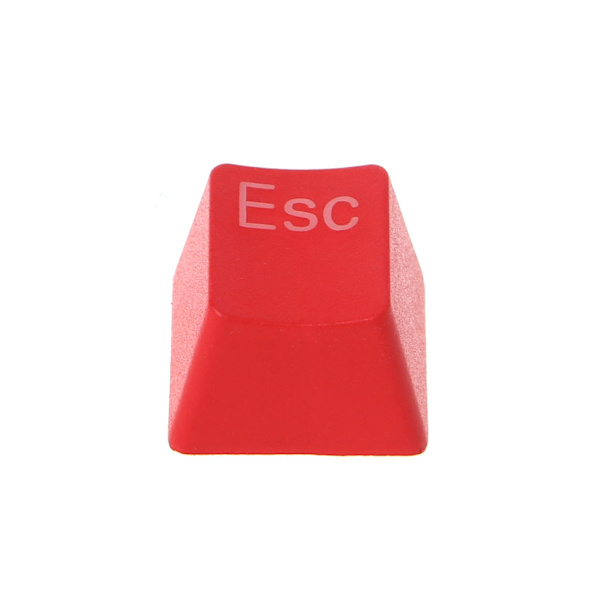 Mekaniskt tangentbord Tjock PBT Röd ESC Tangent R4 Cherry MX Switch OEM Profil Höjd