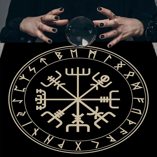 60x60cm Tarotkort Bordsduk Flanell Geometrisk Figur Spådomsaltare Duk Brädspel Oracles Card Pad Rune Support B60