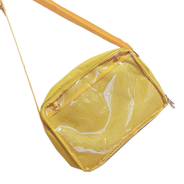 Transparent axelväska för dam JK Liten smärta-väska Japansk stil Messenger Bag Söt Sling Bag för tjejer Crossbody Bag för tonåringar