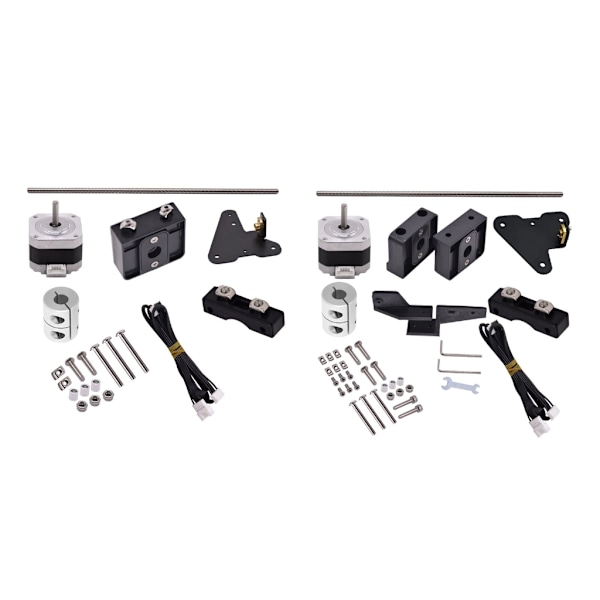 3D-skrivare Dubbel Z-axel Lådskruv med Stegmotorkit för CR10/Ender3 3S Ender 3