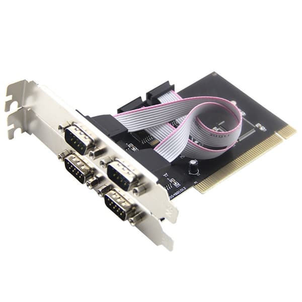 Pcie til 4 serielle porter RS232 industriell kontroll datamaskin utvidelseskort