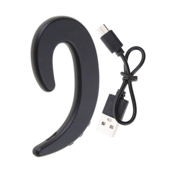 Äkta benledningshörlurar BLE5.0 Trådlöst Bluetooth-kompatibelt headset Öronkrok Sporthörlurar för cykling
