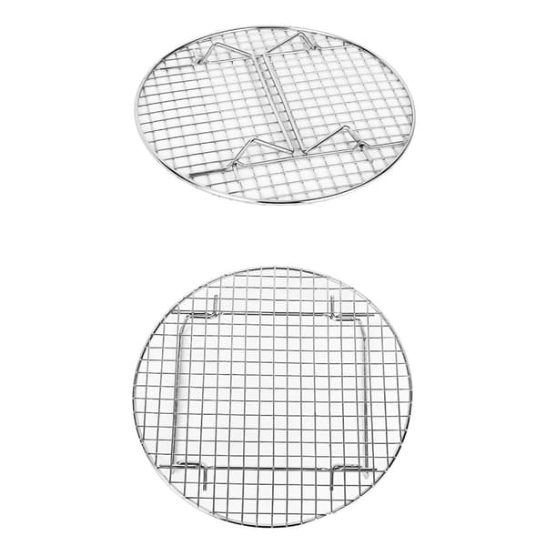 Rustfri Non-Stick Brødkølerist Let at Rengøre BBQ Net Grillrist