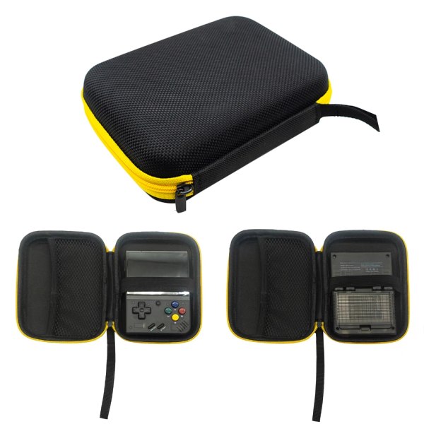 Bärbar case Pouch förvaringsväska för RG35XX/RG353VS/miyoo mini plus spelkonsol Stötsäker arrangör