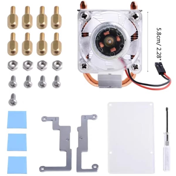 CPU LED Køleventilator 4 Køleventilator til 4B / 3B