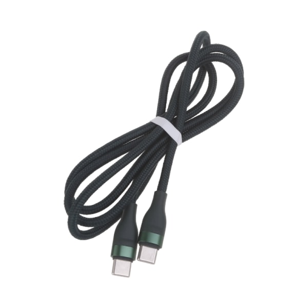 USB C till USB C Laddningskabel, Typ C Laddningskabel Snabbladdning 66W för PadPro 2020, PadAir4 Switchar och mer Green 2m