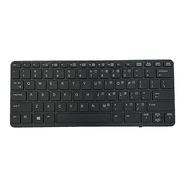 Nytt US engelskt tangentbordslayout för HP Elitebook 820 G1 820 G2 Svart Laptop Notebook Tangentbord Ingen Punkt Ingen Bakgrundsbelysning