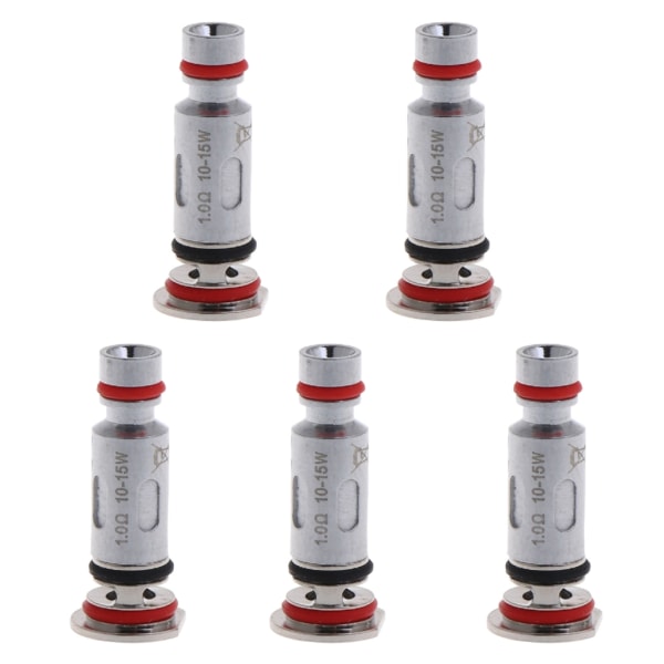 5 st/lot 0,8/1,0/1,2 ohm UN2 Meshed-H Coils Kostymbyte metallspolar för Caliburn G Pod /KOKO Prime Vaper Starter Kit 1.0ohm