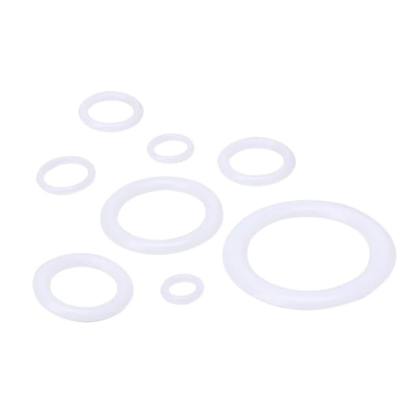 DIY Hæklet Ring Cirkel Krog Plast Håndværktøj Tilbehør til Håndtaske Bil til Se