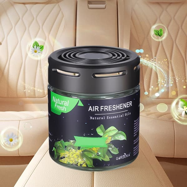 Bil Luftfrisker Solid Parfume Auto Duftspreder Solid Salve Dåser Peach