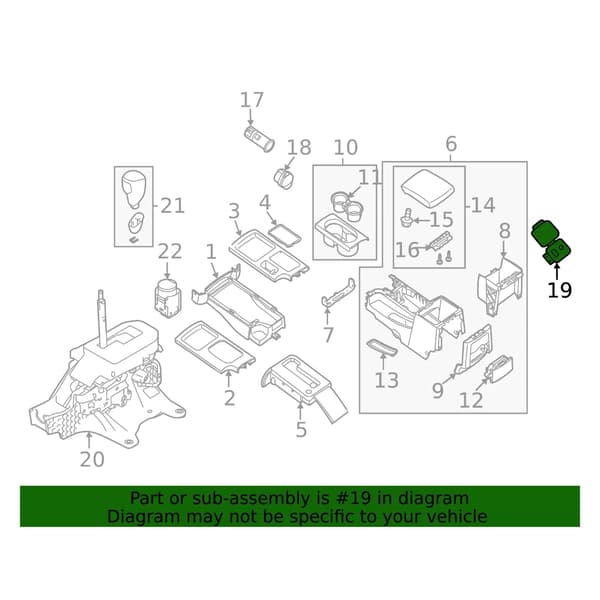 28023-BH00C Bil 3,5 mm Port Adapter USB Ekstraplugg For Frontier 2011-2019
